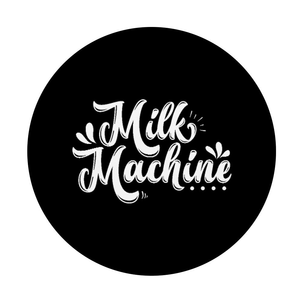 **Breastfeeding Awareness Milk Machine Nursing Mother PopSockets PopGrip - Swappable Phone & Tablet Grip - Perfect Gift for Moms, New Moms & Breastfeeding Support**    *(Use Case: Ideal for nursing mothers, breastfeeding awareness campaigns, and as a thoughtful gift for baby showers or Mother's Day.)*