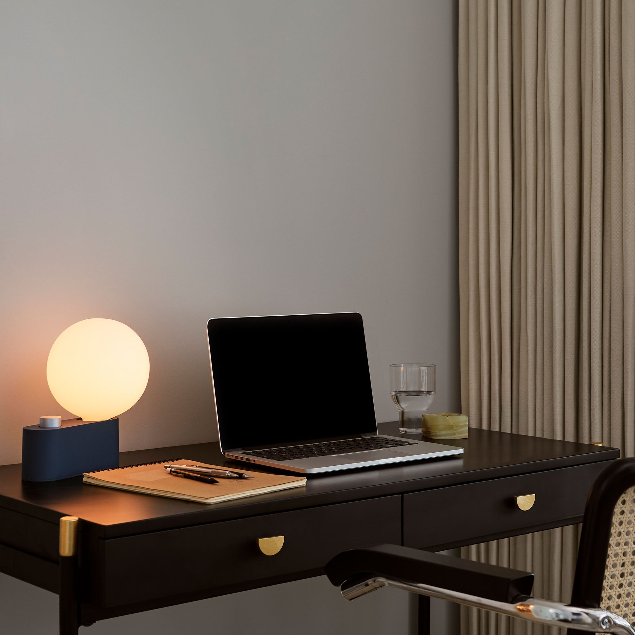 Premium Alumina Multi-Purpose Lamp in Sapphire Blue - Perfect for Home Decor, Office Lighting, and Ambient Mood Setting