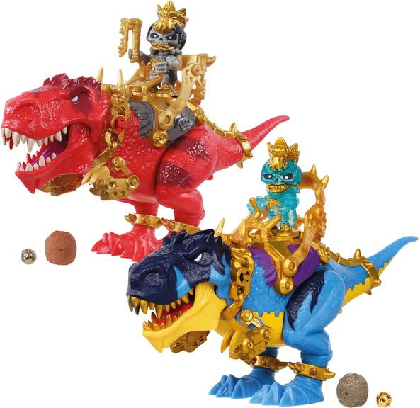 MOOSE TOYS T-Rex Treasure X 2-Piece Dinosaur Toy Set - Multicolor Action Figures for Kids, Perfect for Playtime, Collecting & Dinosaur-Themed Parties