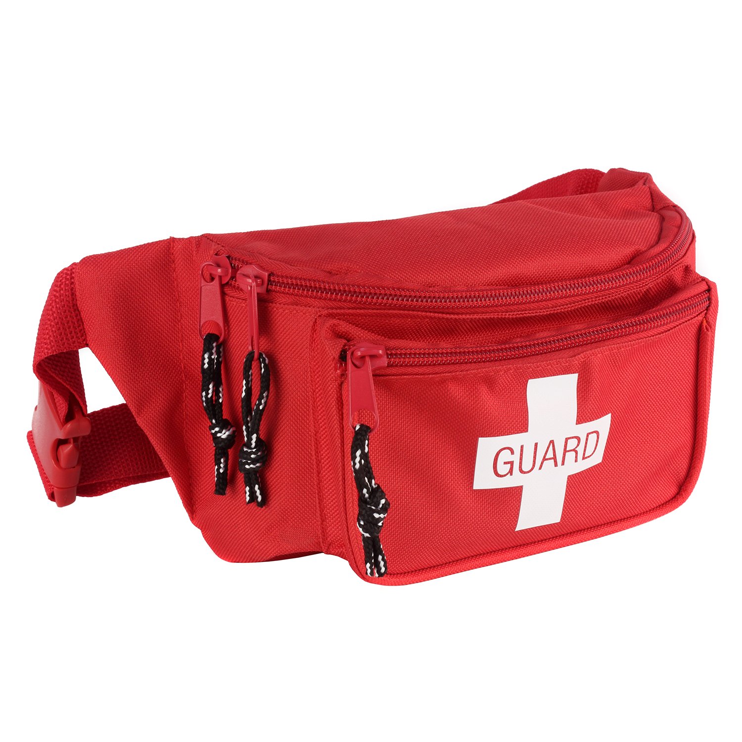 Ever Ready First Aid Fanny Pack - Waterproof Waist Bag for Hiking, Running & Travel - Compact Emergency Medical Kit Holder