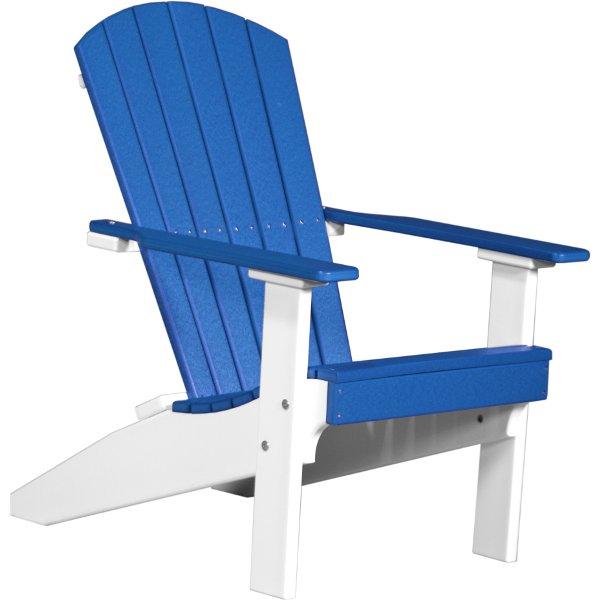Premium Lakeside Adirondack Chair - Comfortable Outdoor Patio Furniture for Relaxing by the Water - Perfect for Backyards, Gardens, and Beachfronts