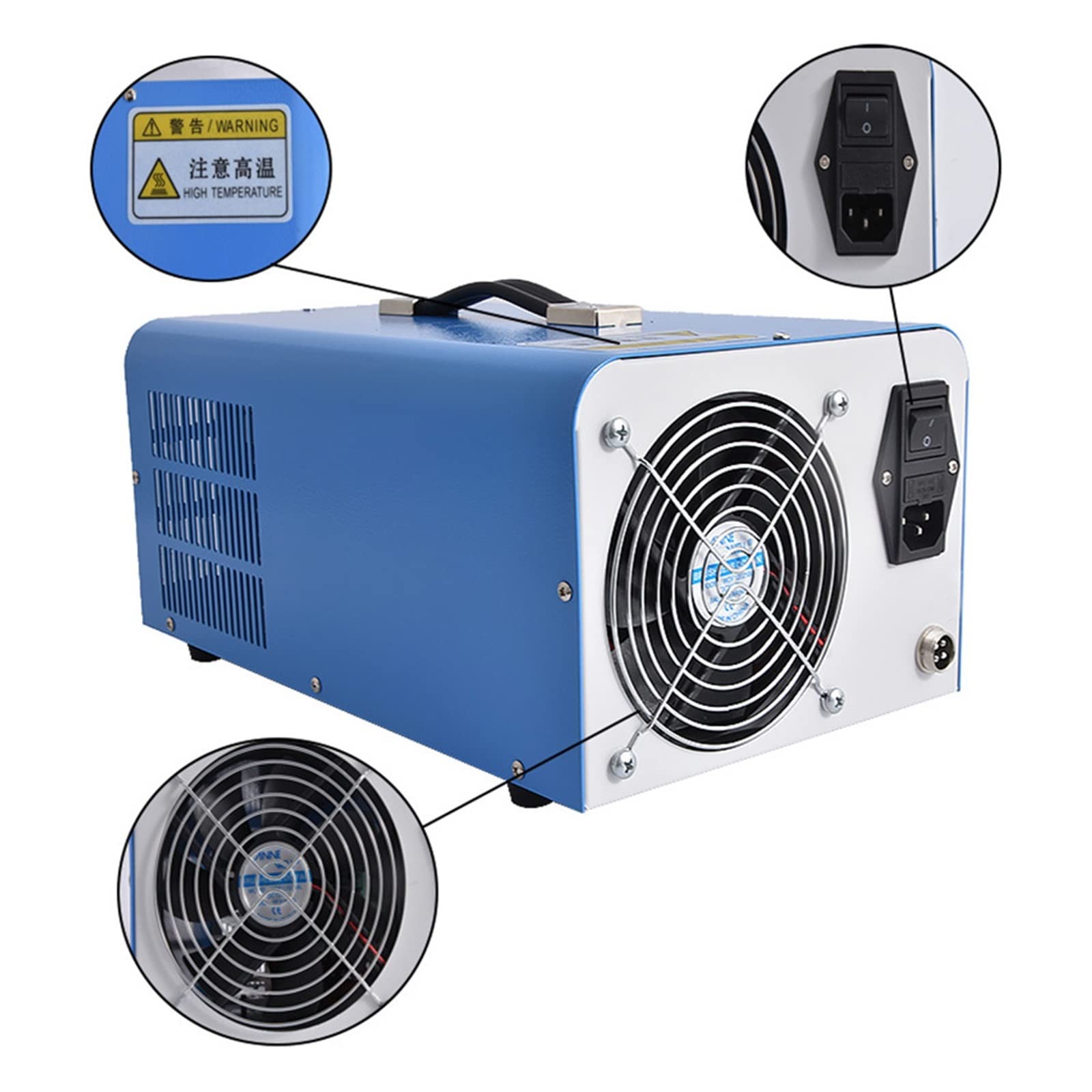 EBC-A40L 40A 200W Electronic Load Battery Capacity Tester for Lithium & Lead Acid Batteries - Charge/Discharge Tester with Capacity Measurement (220V) - Perfect for Battery Maintenance, Solar Power Systems, and DIY Electronics Projects