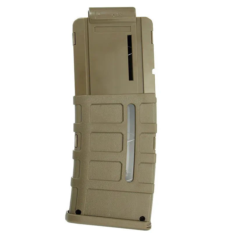 Nerf Stryfe Elite Retaliator Blaster Toy - 12 Dart Plastic Clip Magazine for Nerf Modifications | Perfect for Nerf Battles, Target Practice & Outdoor Play