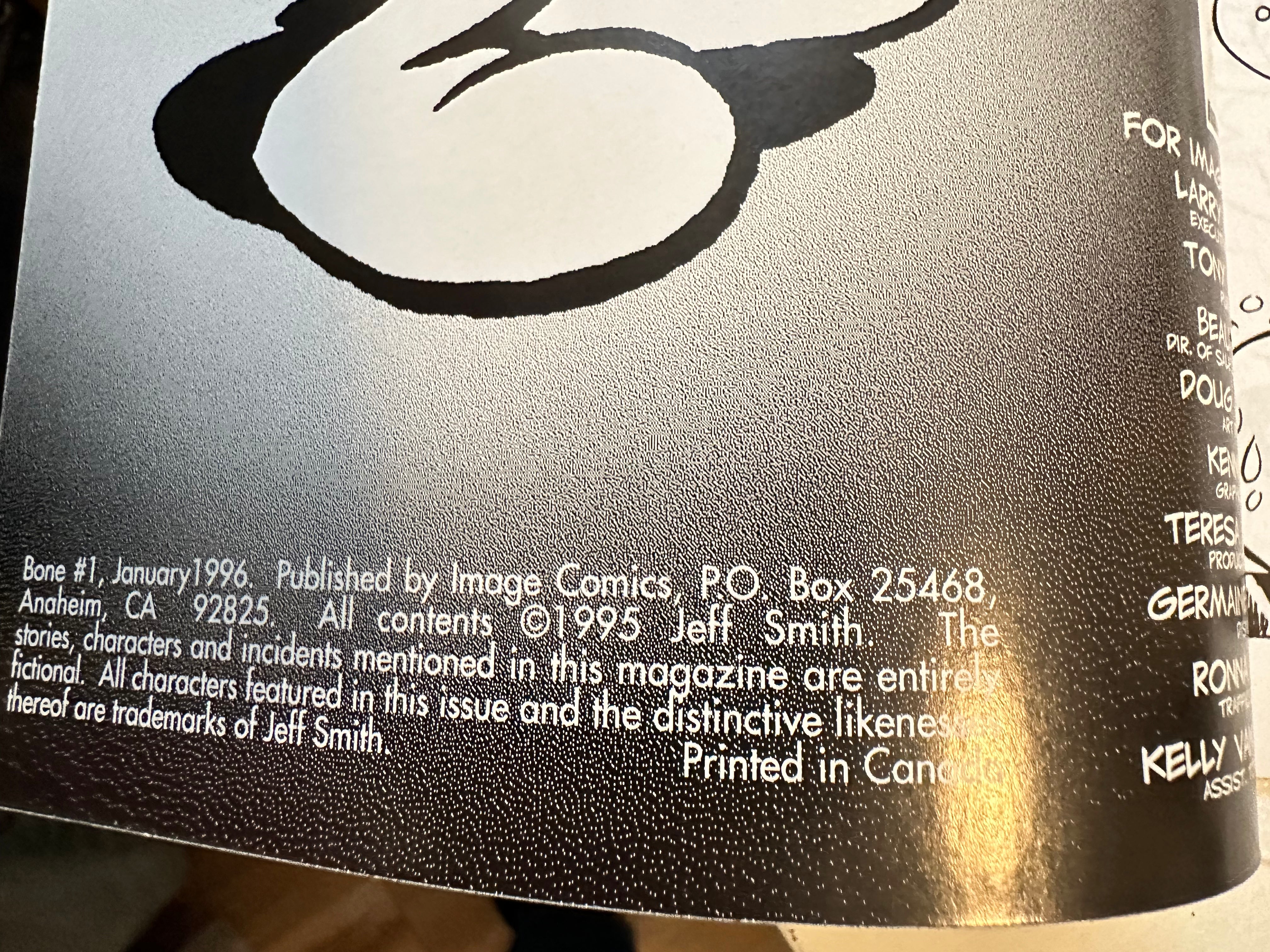Bone #1 High Grade Comic Book - Collector's Edition for Fans & Investors | Perfect for Display, Gifts & Comic Conventions
