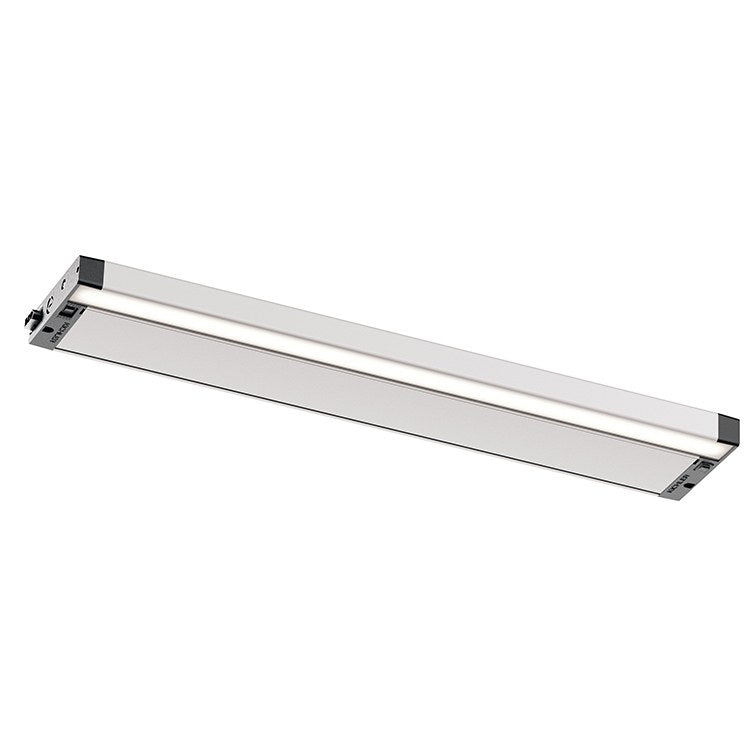 6U Series 22 LED Under Cabinet Lighting Fixture - 2700K Warm White & 3000K Soft White - Perfect for Kitchen, Pantry, and Display Cabinet Lighting