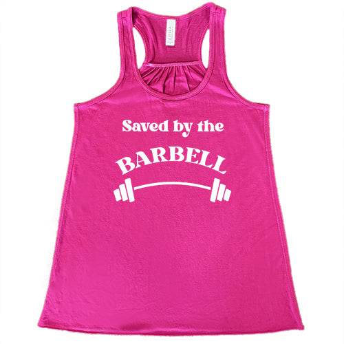 Saved By The Barbell Shirt - Gym Workout & Weightlifting Apparel for Men & Women | Perfect for CrossFit, Powerlifting & Fitness Training