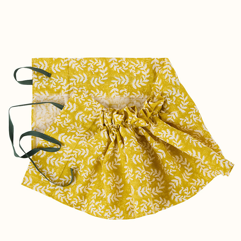 Flirty Skirt Lampshade - Ashdown Chartreuse Large Size for Bedroom, Living Room & Home Decor