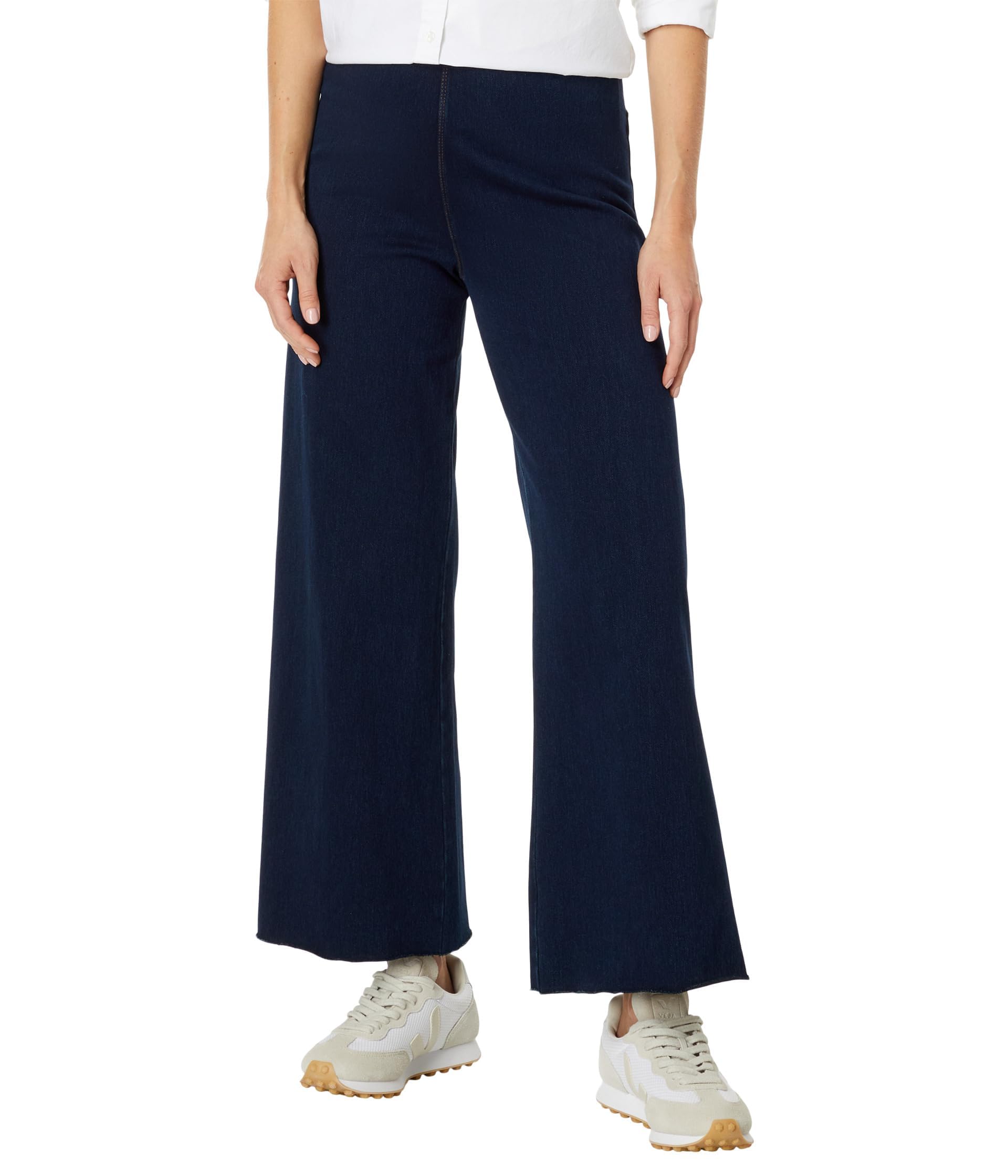 Lyssé Erin Wide Leg Jeans for Women - High Waisted Stretch Denim Pants | Comfortable & Stylish Casual Wear for Everyday Outfits & Office Looks