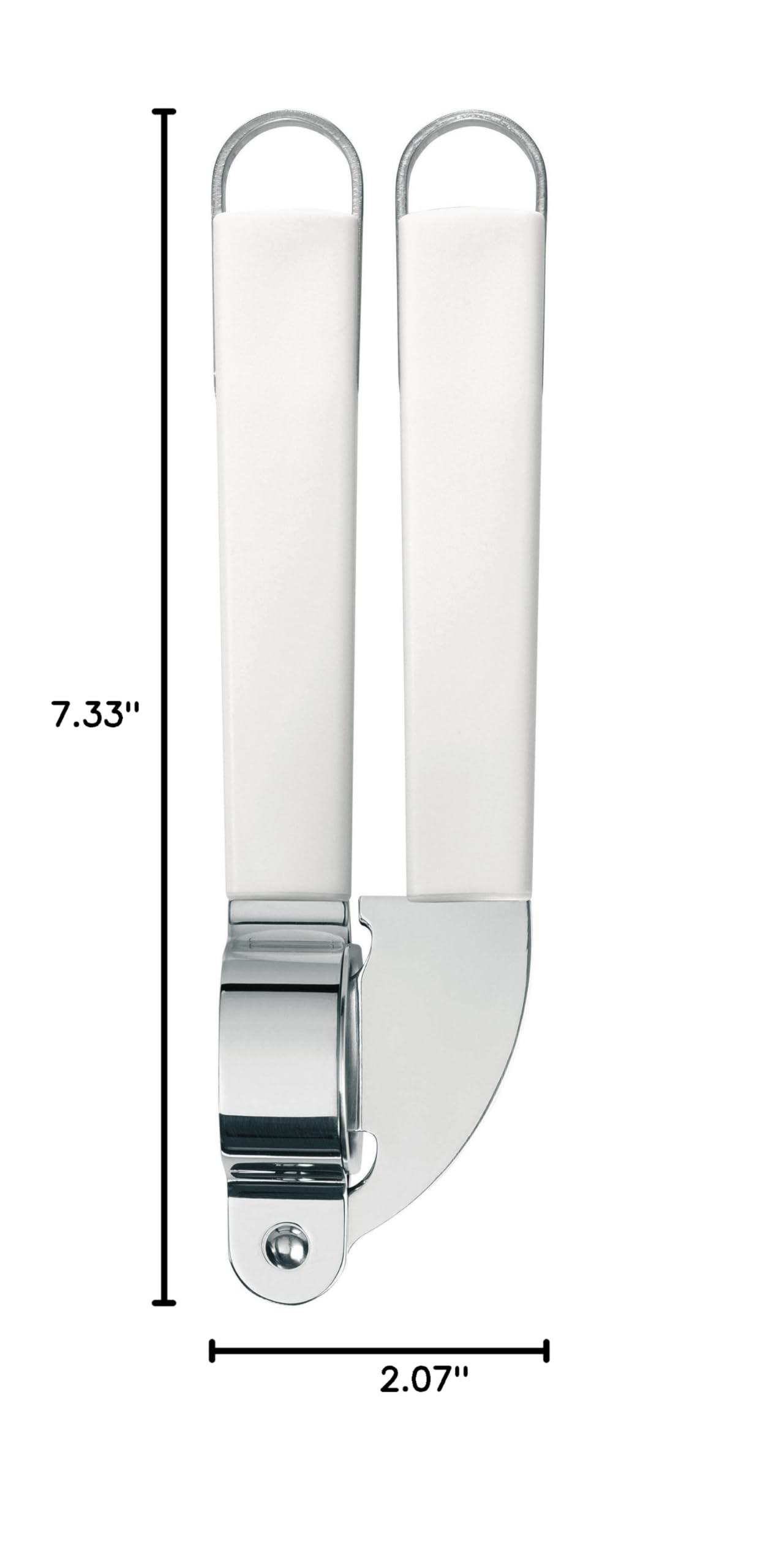 Brabantia Essential Line Stainless Steel Garlic Press - Heavy Duty Kitchen Tool for Mincing Garlic, Ginger & Herbs - Perfect for Cooking, Meal Prep & Professional Chefs