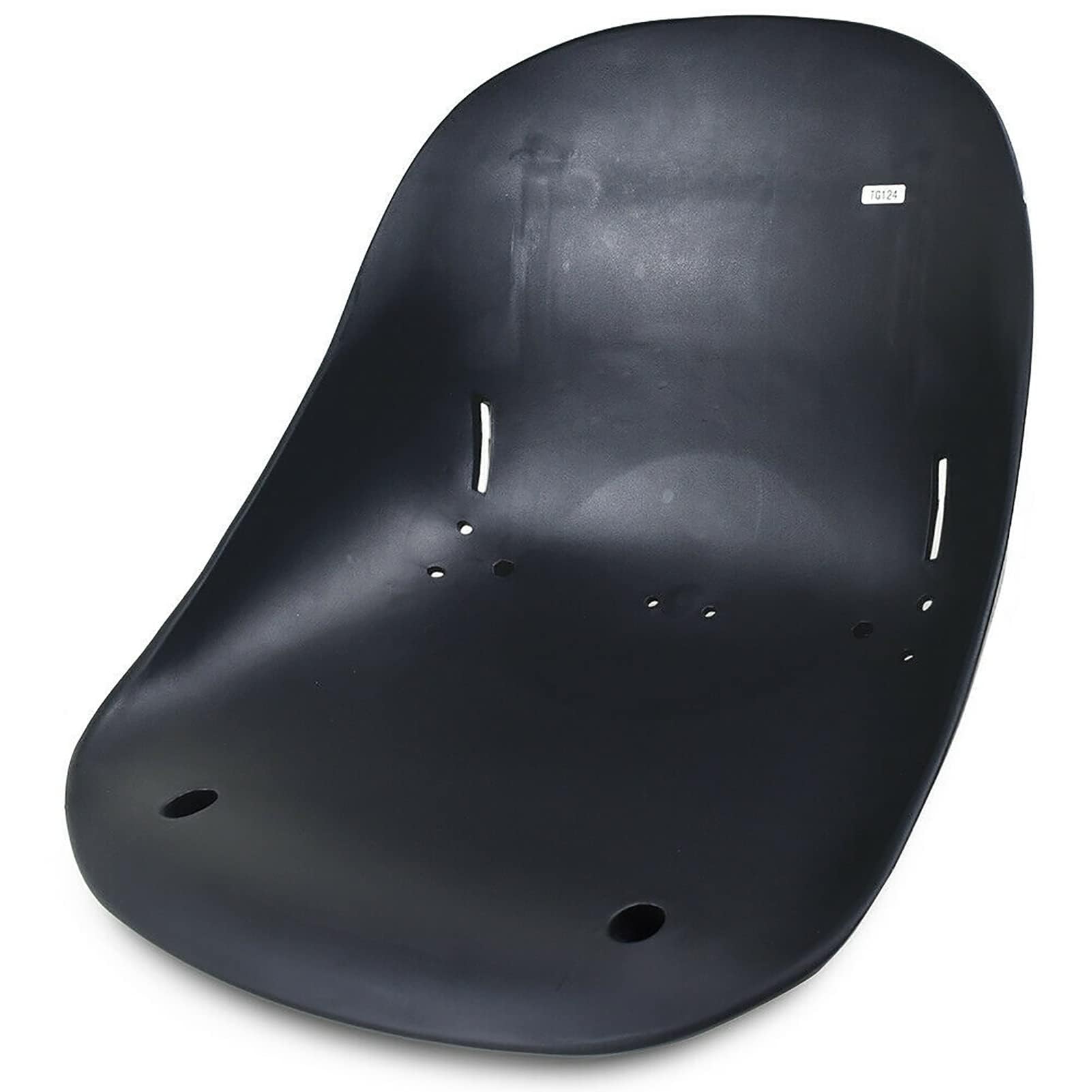 Low-Back Racing Seat for Go-Karts & Drift Trikes - Durable Plastic Bucket Seat Replacement for Taotao Buggy & Karting - Perfect for Racing, Drifting & Off-Road Adventures