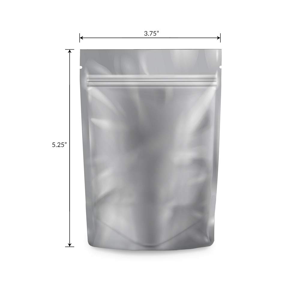 Premium 100-Count Mylar Bags 5.25