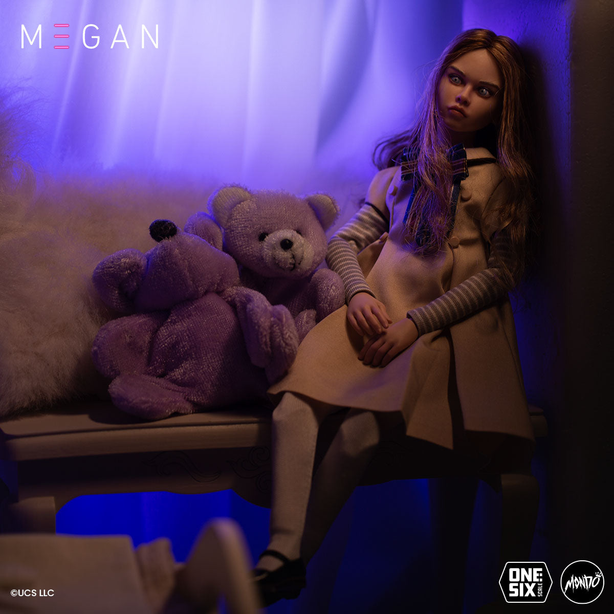M3gan 1/6 Scale Collectible Action Figure - Highly Detailed Movie Replica for Display & Collection - Perfect for Horror Fans & Pop Culture Enthusiasts