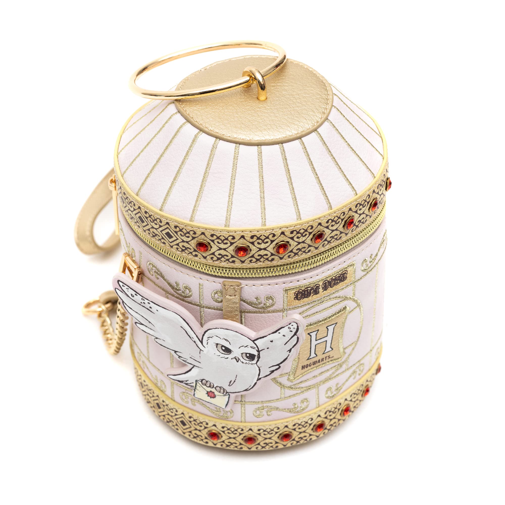 Danielle Nicole Harry Potter Owl Post Bird Cage Crossbody Bag - Cute Multicolor Cosplay Purse for Disneybound & Halloween Costume | Perfect for Themed Parties, Comic Con & Potterhead Fashion