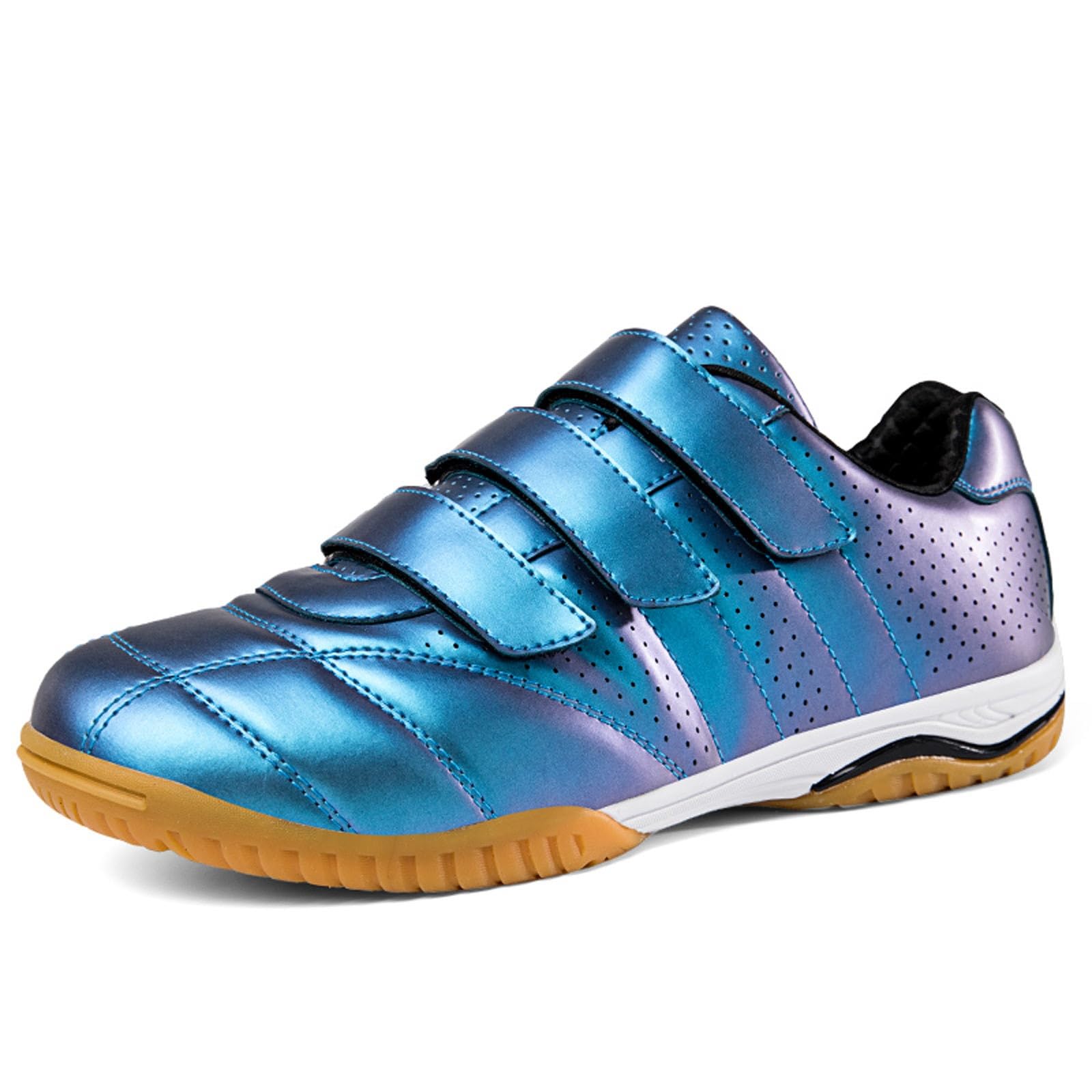 Professional Fencing Shoes for Kids & Adults - Men's/Women's Training & Competition Fencing Footwear (Blue, Size 33) | Perfect for Fencing Practice, Tournaments & Sports Training