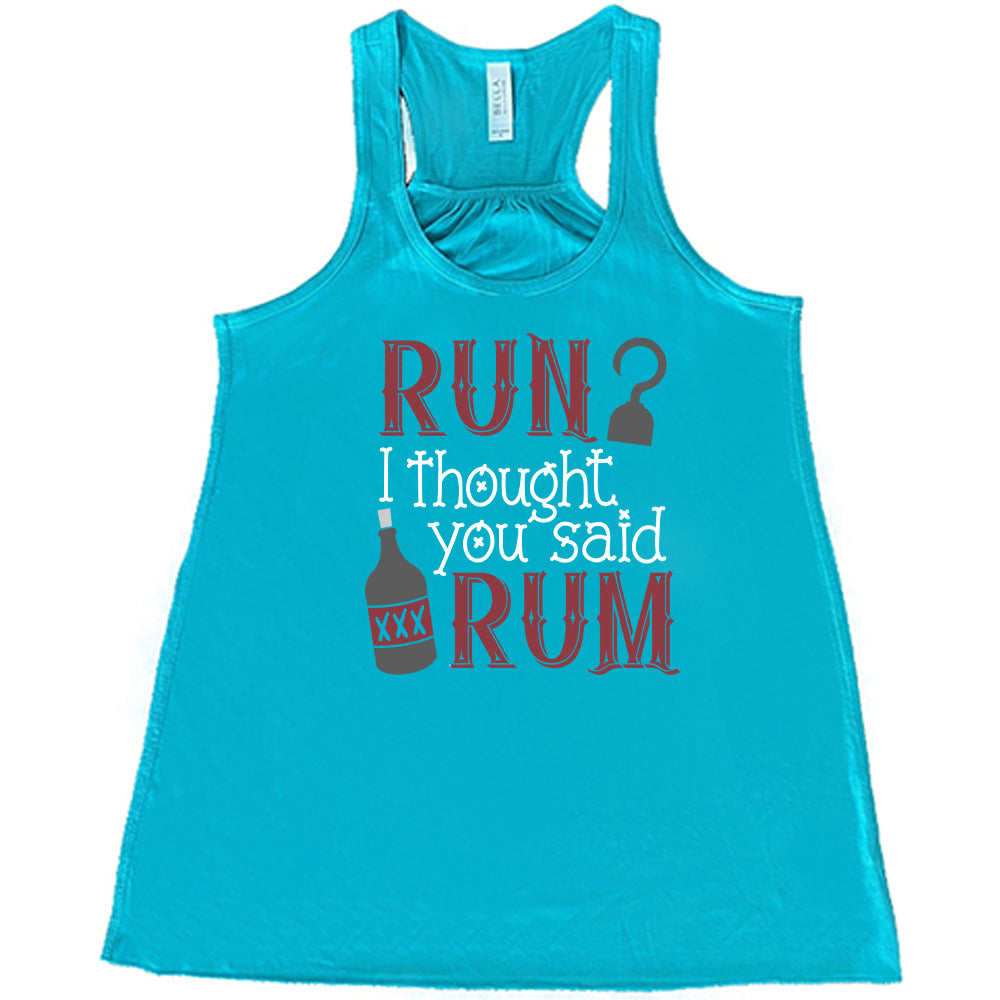 Funny Running & Rum T-Shirt - Hilarious Marathon Joke Tee for Runners & Drink Lovers - Perfect for 5K Races, Gym Workouts & Pub Nights
