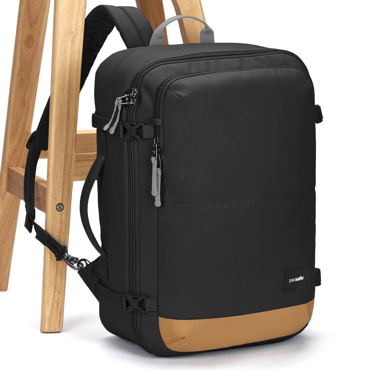 Pacsafe GO Anti-Theft 34L Travel Backpack - Secure Carry-On Backpack for Airplane, Commuting & Urban Exploration