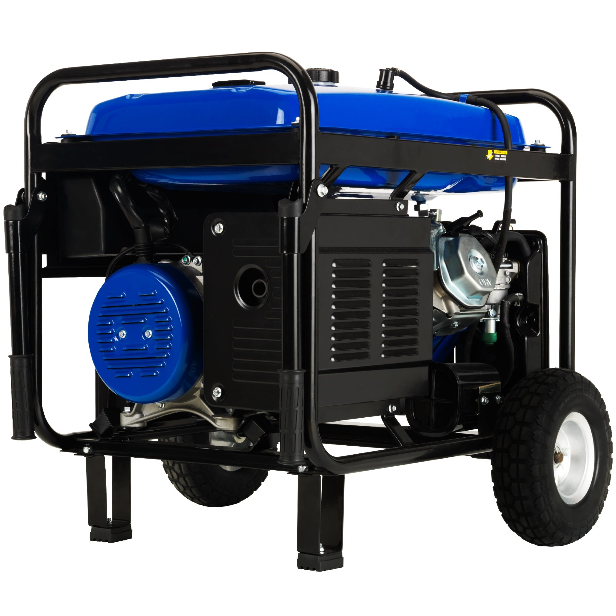 8500W Dual Fuel Portable Generator - Gas & Propane Powered - Backup Power for Home, Camping & Outdoor Emergencies