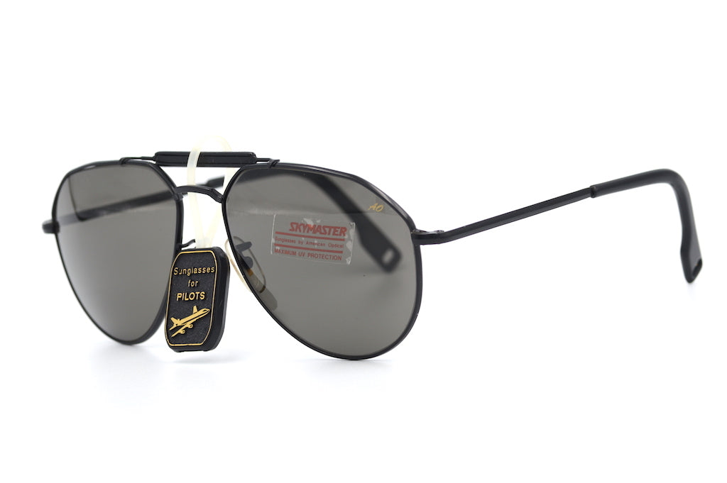 American Optical Skymaster Aviator Sport Sunglasses - Classic Pilot Style UV Protection for Men & Women - Perfect for Driving, Travel, and Outdoor Adventures