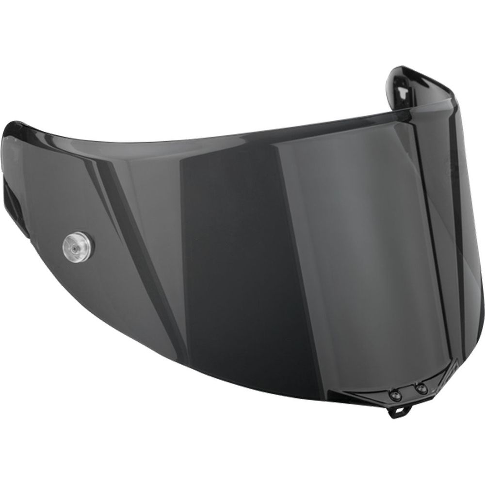 AGV Race 3 Motorcycle Helmet Anti-Scratch Visor - Dark Tint Shield for Racing & Street Riding - Enhanced Visibility & UV Protection