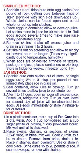 Pro-Cure Original Egg Cure - 28 oz Redd Hot Double Stuff - Perfect for Pickling, Curing Meats & Enhancing Flavor in Seafood Dishes