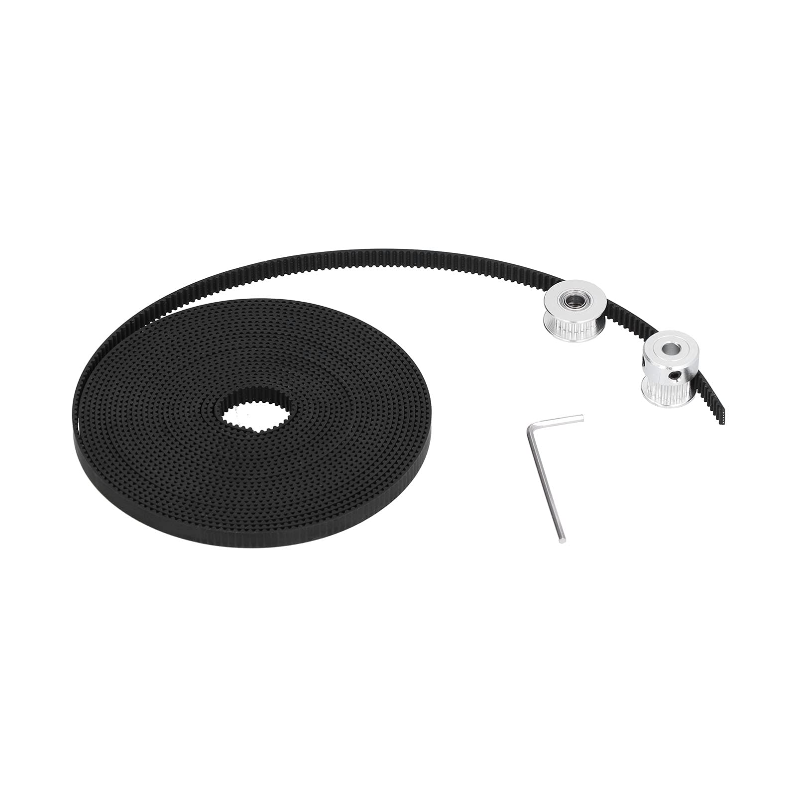 20 Teeth 5M Timing Pulley Kit - Aluminum Alloy Synchronous Wheel Belt Set for 3D Printers | Perfect for CNC Machines, Robotics & DIY Projects