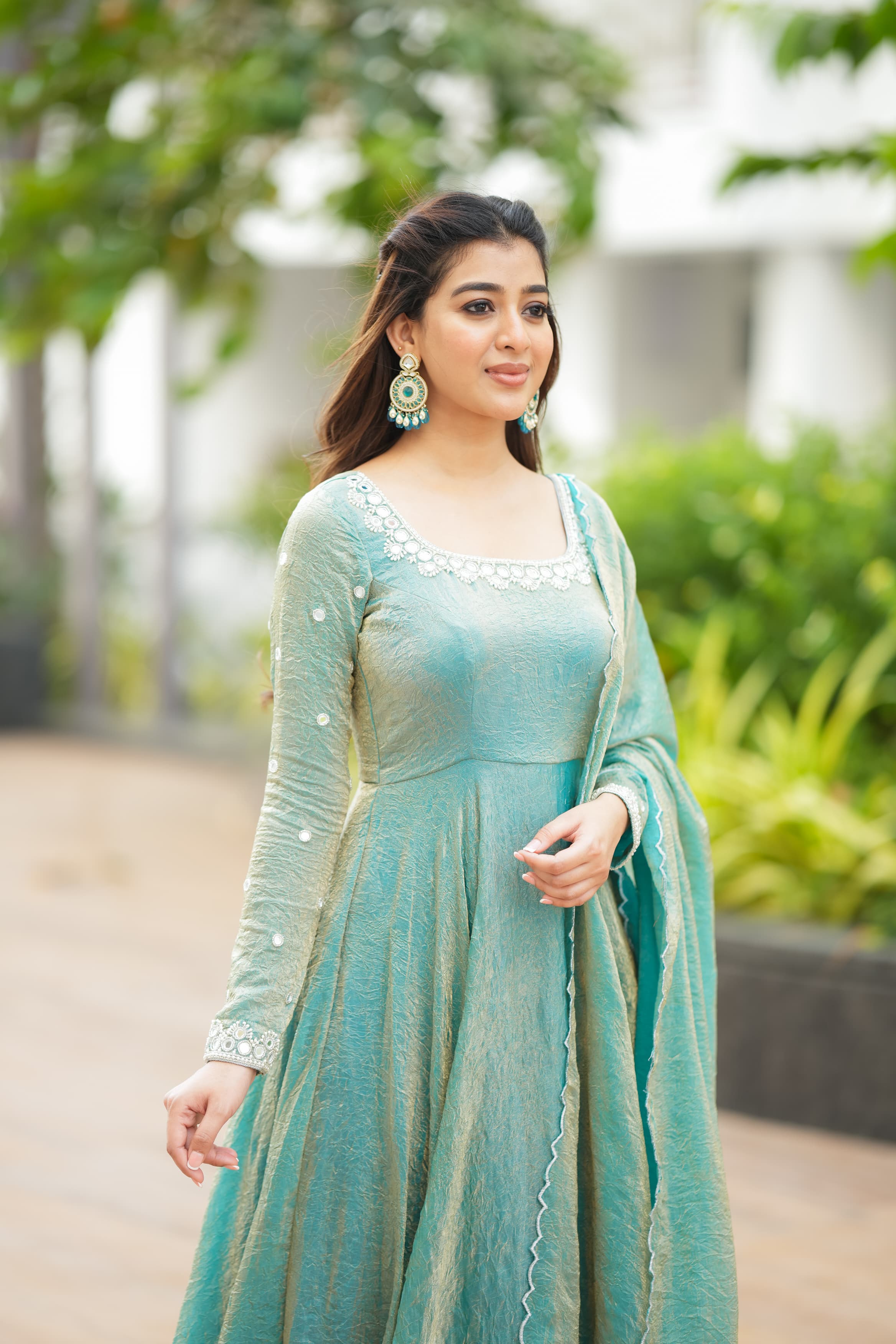 DD699 Shabana Premium Designer Anarkali Suit - Elegant Pakistani/Indian Party Wear for Women - Perfect for Weddings, Festivals & Special Occasions