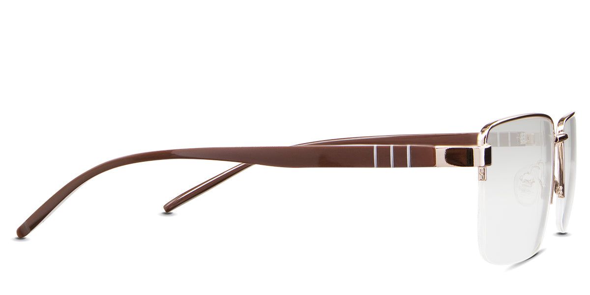 Elm Men's Prescription Tinted Sunglasses - UV Protection Polarized Lenses for Driving, Fishing & Outdoor Activities