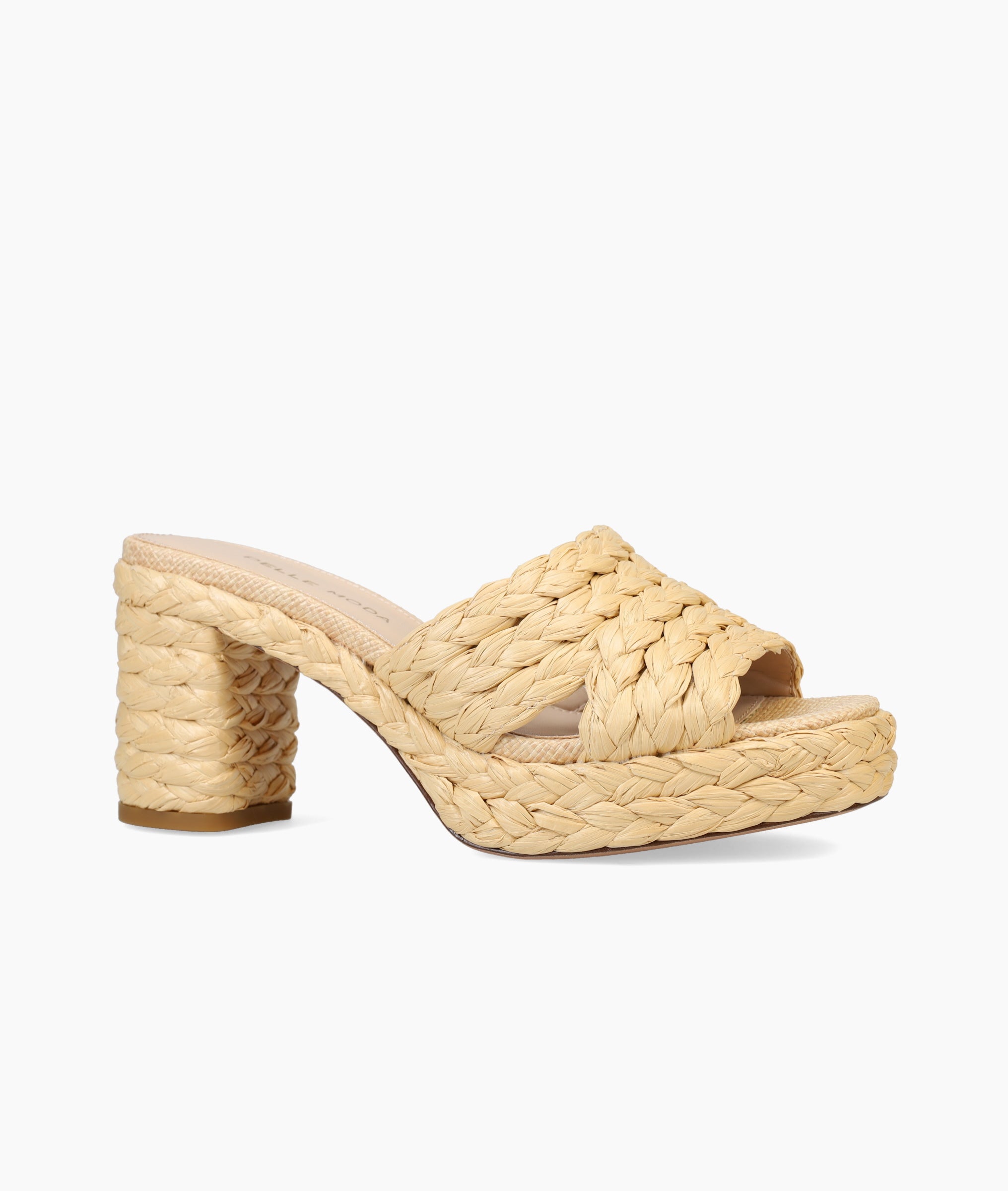 Camren Platform Sandals - Natural Leather Comfortable Women's Shoes for Summer, Beach, and Casual Outings