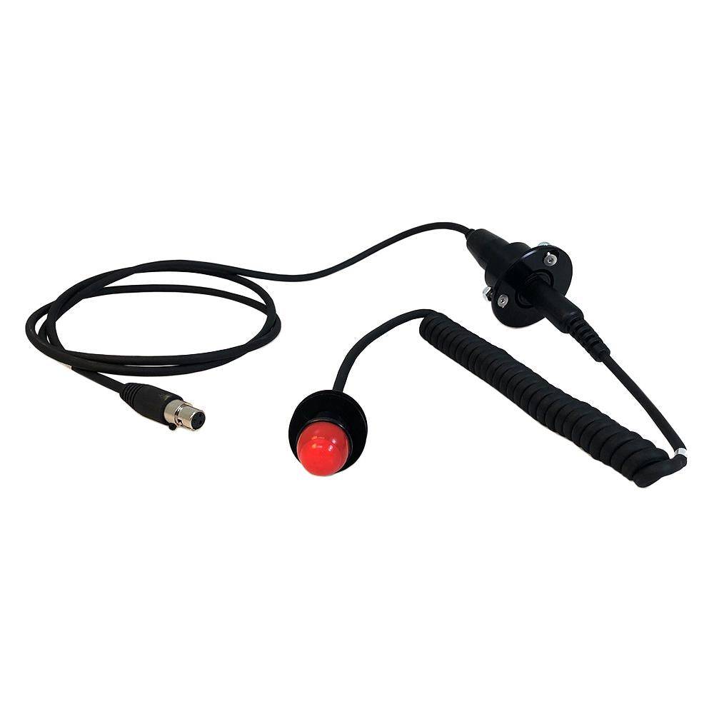 Quick Disconnect Steering Wheel Adapter - Single PCI PTT Button for Racing Simulators & Gaming Setups - Perfect for PC, PS4, PS5, Xbox Racing Games