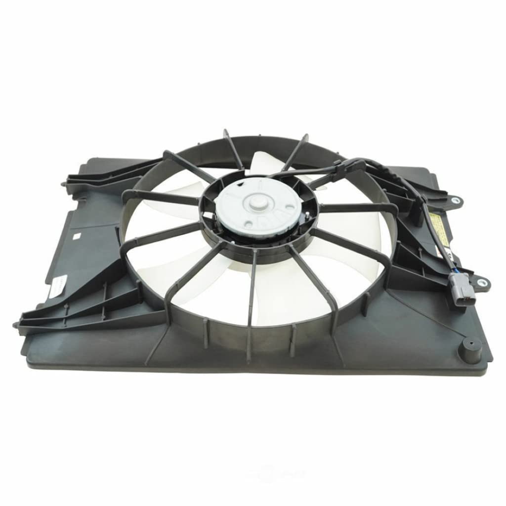 Honda Ridgeline Radiator Fan Assembly 2006 2007 2008 Replacement Part - Compatible with HO3115140, M:19030RJEA01B:19020RJEA01, S:19015RJEA01 - Perfect for Engine Cooling System Repair & Maintenance