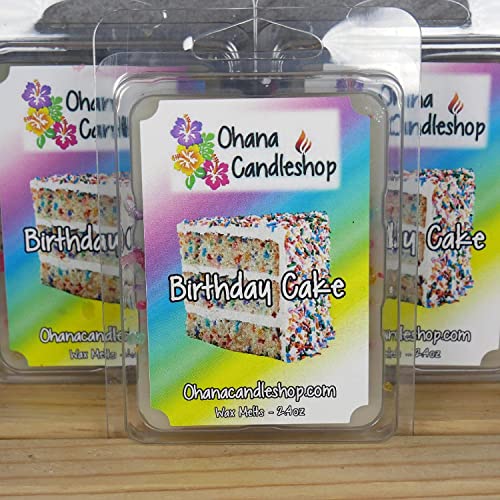 Birthday Cake Scented Wax Melts for Home Fragrance - Perfect for Parties, Gifts & Aromatherapy