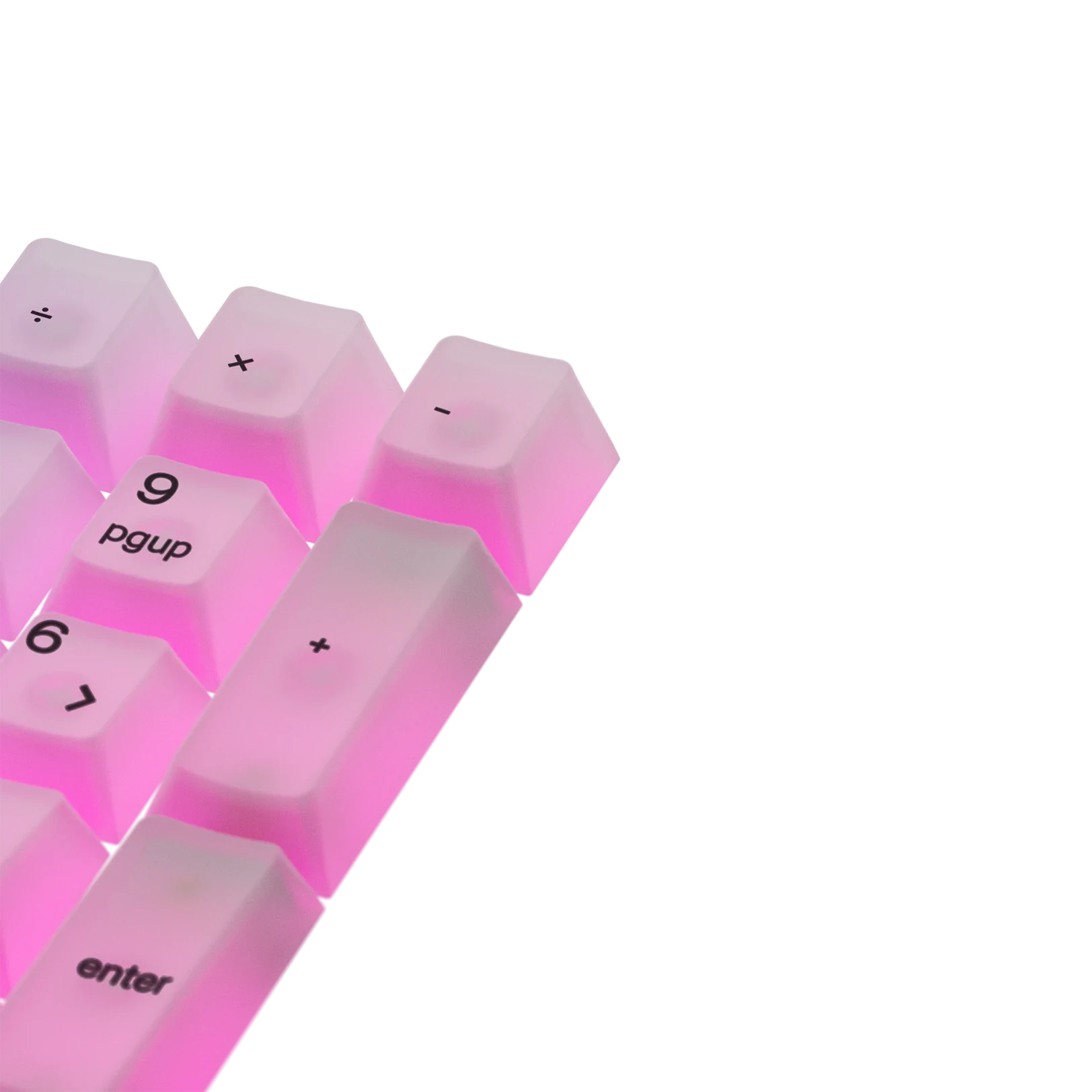 Polychroma Keycaps for Mechanical Keyboards - Custom RGB Backlit Keycaps for UK Layout (Ideal for Gaming, Typing & Office Use)