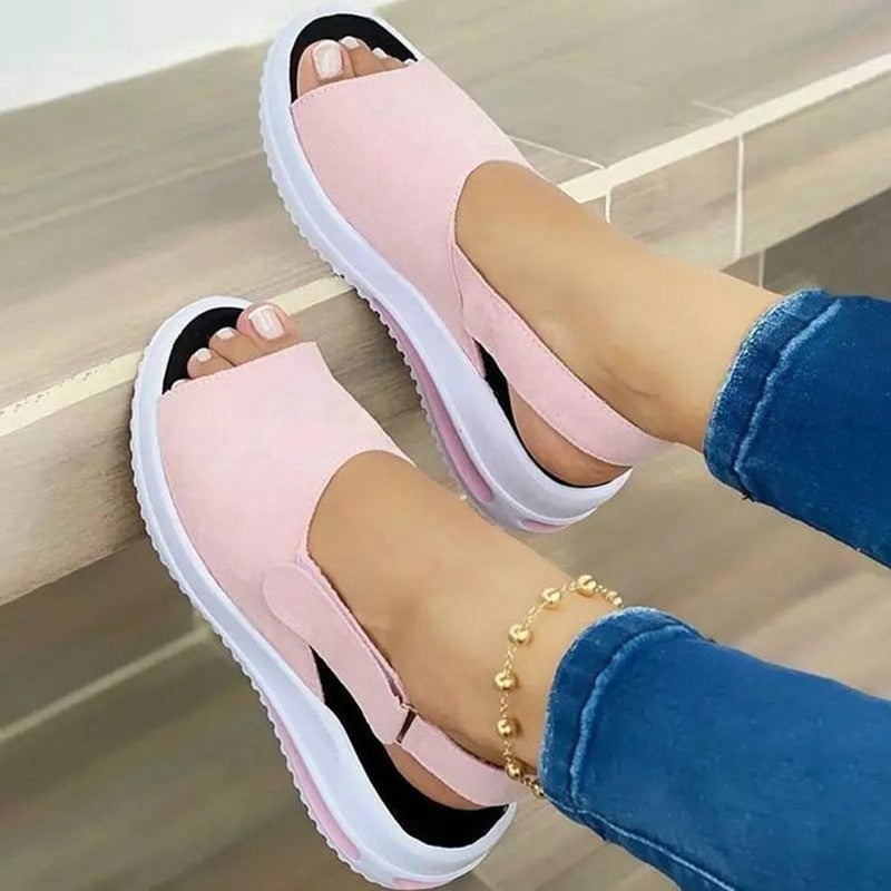 Comfortable Walking Sandals for Women - Lightweight & Supportive Summer Shoes for Beach, Travel & Everyday Wear