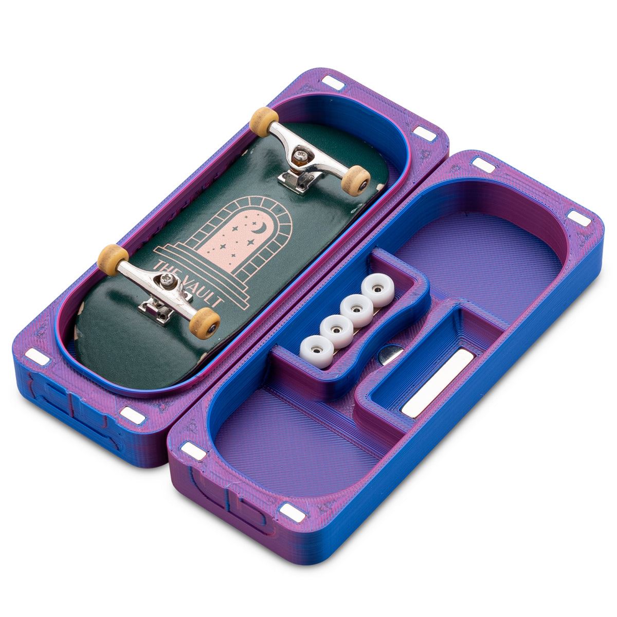 Premium Fingerboard Coffin Case - Durable Skateboard Miniature Storage Box for Tech Decks & Fingerboards - Perfect for Collectors, Skaters & Office Desk Decor