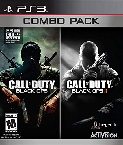 Call of Duty: Black Ops Combo Pack for PlayStation 3 - Action Shooter Game Bundle with Multiplayer Maps | Perfect for Gaming Nights & Competitive Play