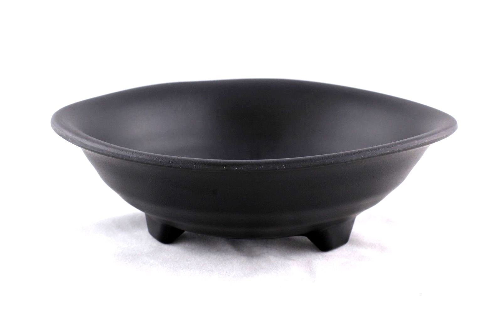 Lucky Star 8 oz Black Melamine Soy Sauce Dish - Round Sushi Sashimi Wasabi Dipping Plate for Japanese Cuisine, Snacks & Asian Appetizers - Perfect for Restaurants, Home Dining & Party Serving (5-3/4 Inch, Set of 80)