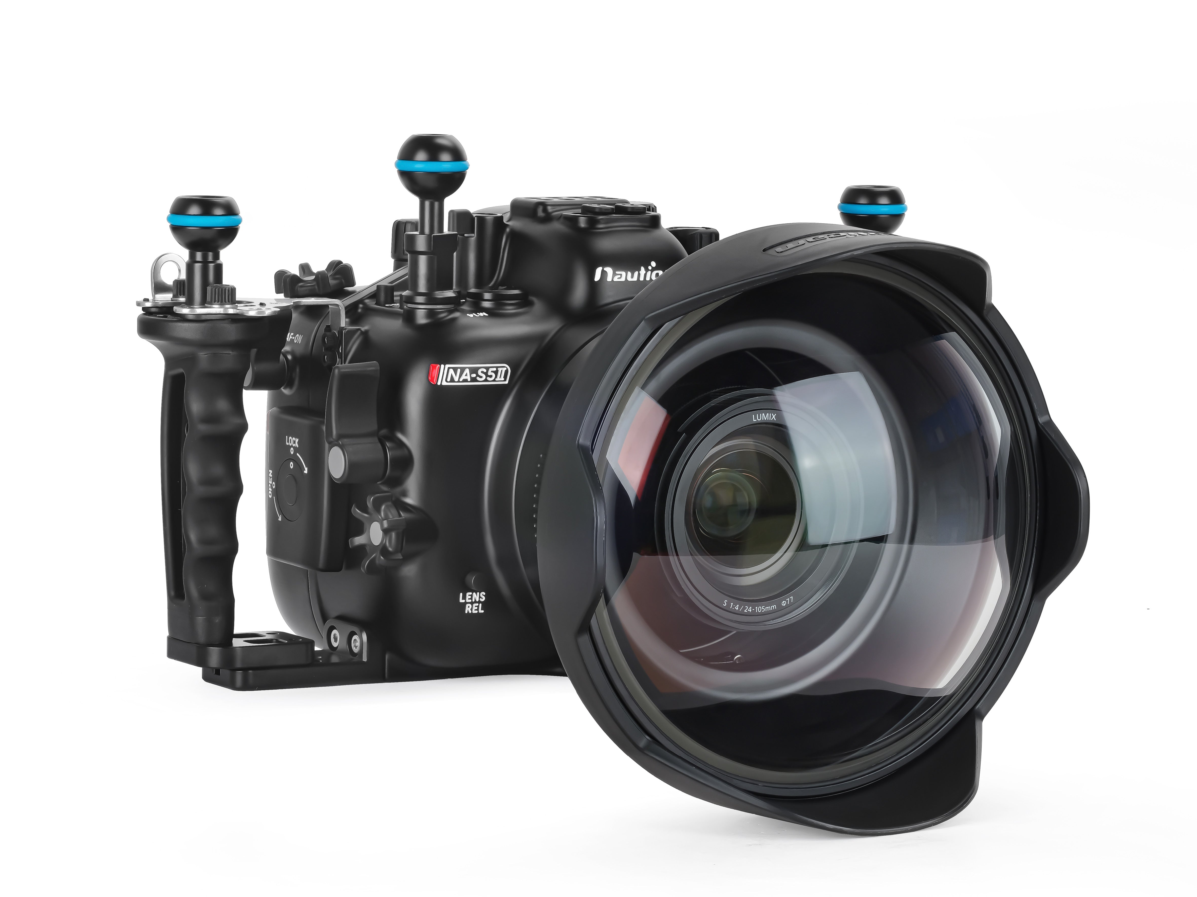 Waterproof NA S5II Housing Case for Panasonic Lumix S5II/S5IIX Camera - Underwater Photography & Diving Protection