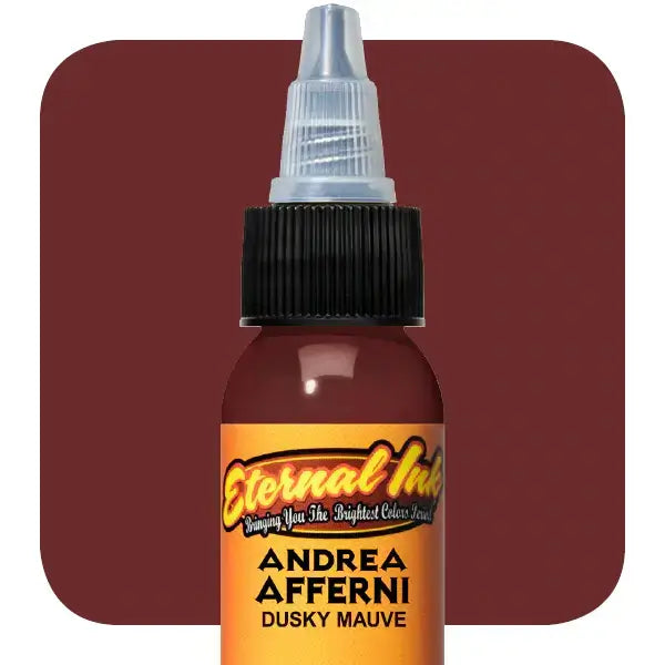 Dusky Mauve Eternal Ink - 1 oz Bottle for Tattoo Artists, Calligraphy & Permanent Makeup | High-Quality, Long-Lasting Pigment