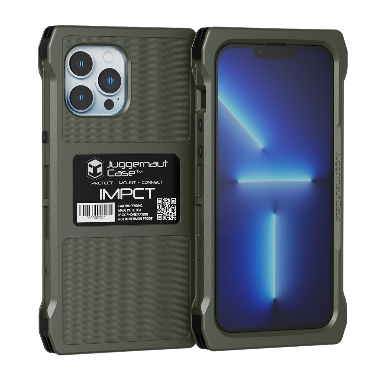 iPhone 13 Pro Max IMPCT Shockproof Case - Premium Protection Made in USA | Perfect for Outdoor Adventures & Daily Use