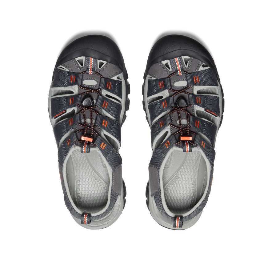 Men's Newport H2 Sandal - Comfortable Water Shoes for Hiking & Beach | Magnet/Nasturtium Color | Perfect for Outdoor Adventures, Water Sports & Summer Travel