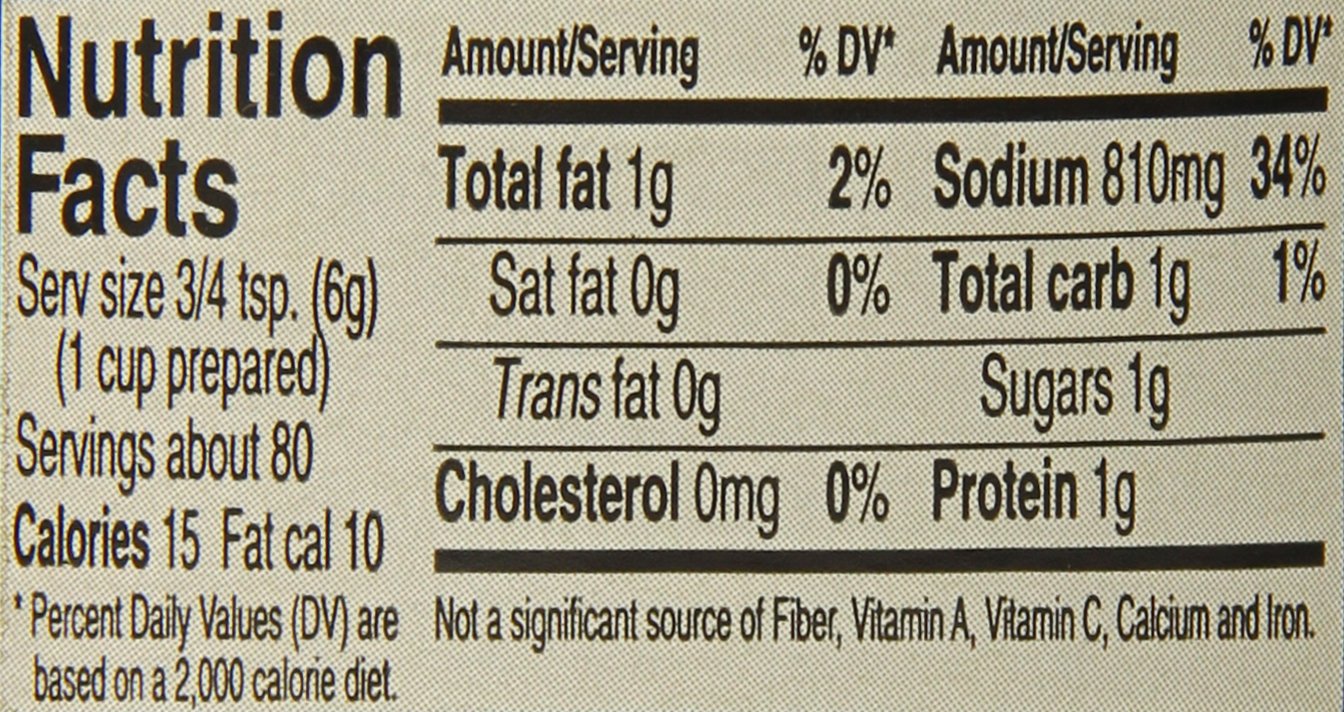 Premium Chicken Flavor Base for Cooking - No MSG, 16oz Plastic Jars (6-Pack) - Perfect for Soups, Stews, Sauces & Homemade Broths