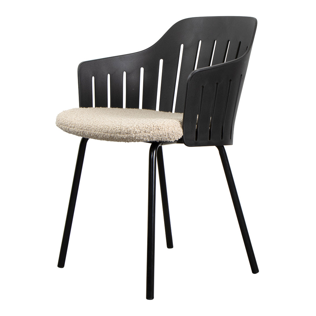 Choice Chair with 4 Legs & Comfortable Seat Cushion - Sturdy Home Office Chair for Work, Study, or Relaxation