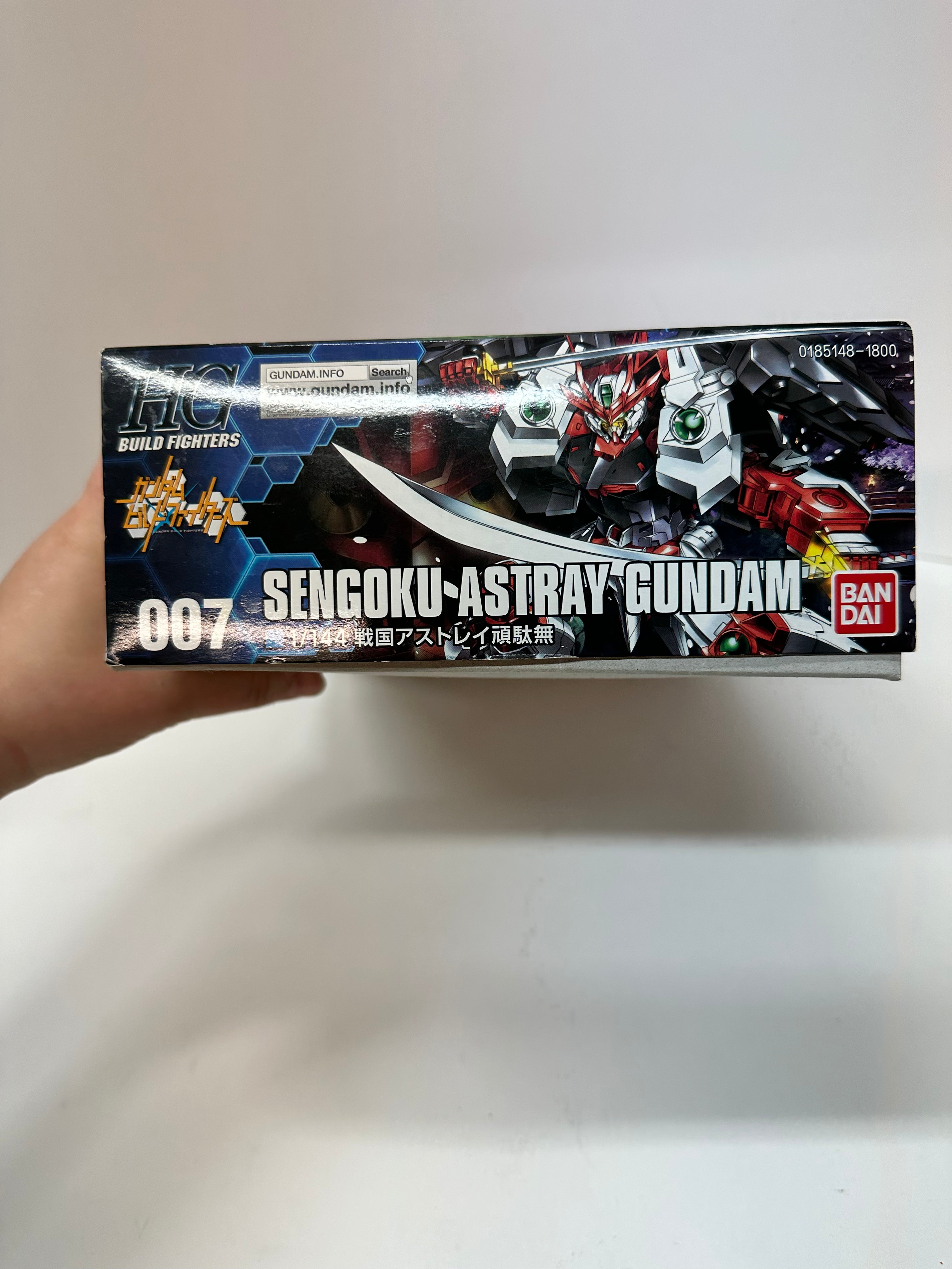 Bandai HGBF 1/144 Sengoku Astray Gundam Plastic Model Kit - Nils Nielsen Version | Perfect for Gundam Collectors & Model Builders | Display, Customization & Anime Decor