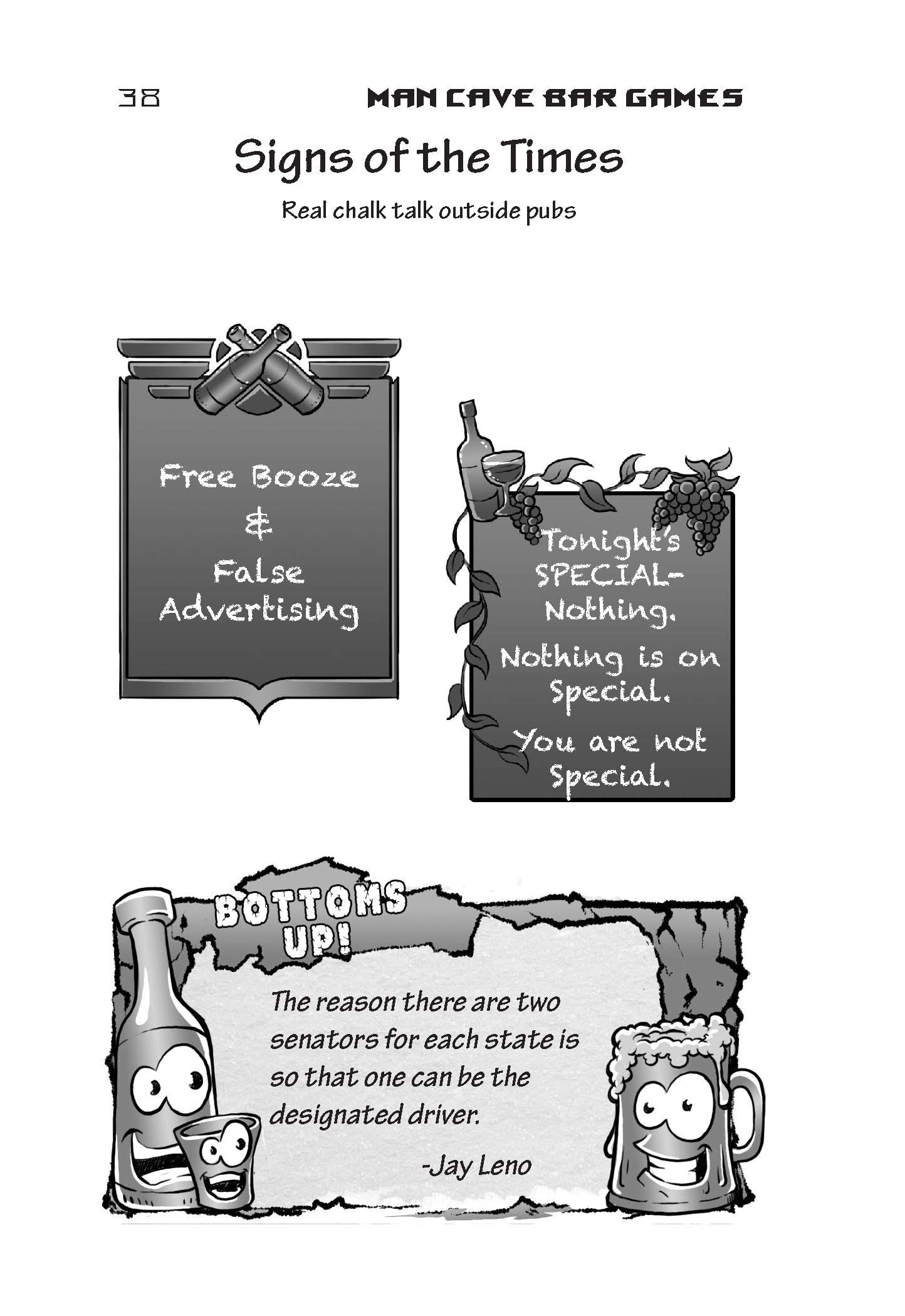 Best Man Cave Bar Games & Funny Jokes for Adults - Perfect for Parties, Gifts & Home Entertainment
