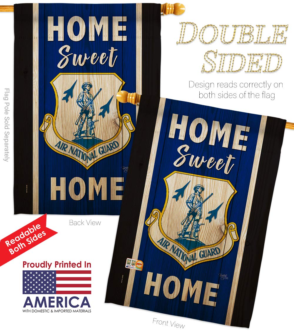 Double-Sided USA Made 28x40 Inch Military Garden Flag - Armed Forces, Rangers & Veteran Home Decor for Yard, Patio & Outdoor Display - Patriotic Gift for Memorial Day, Veterans Day & Military Appreciation