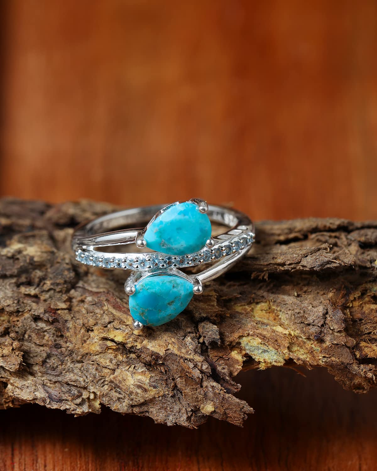 YoTreasure Moonstone London Blue Topaz Rhodolite Garnet Tourmaline Turquoise Swiss Blue Topaz 925 Sterling Silver Engagement Ring - Elegant Wedding, Anniversary & Proposal Jewelry for Women