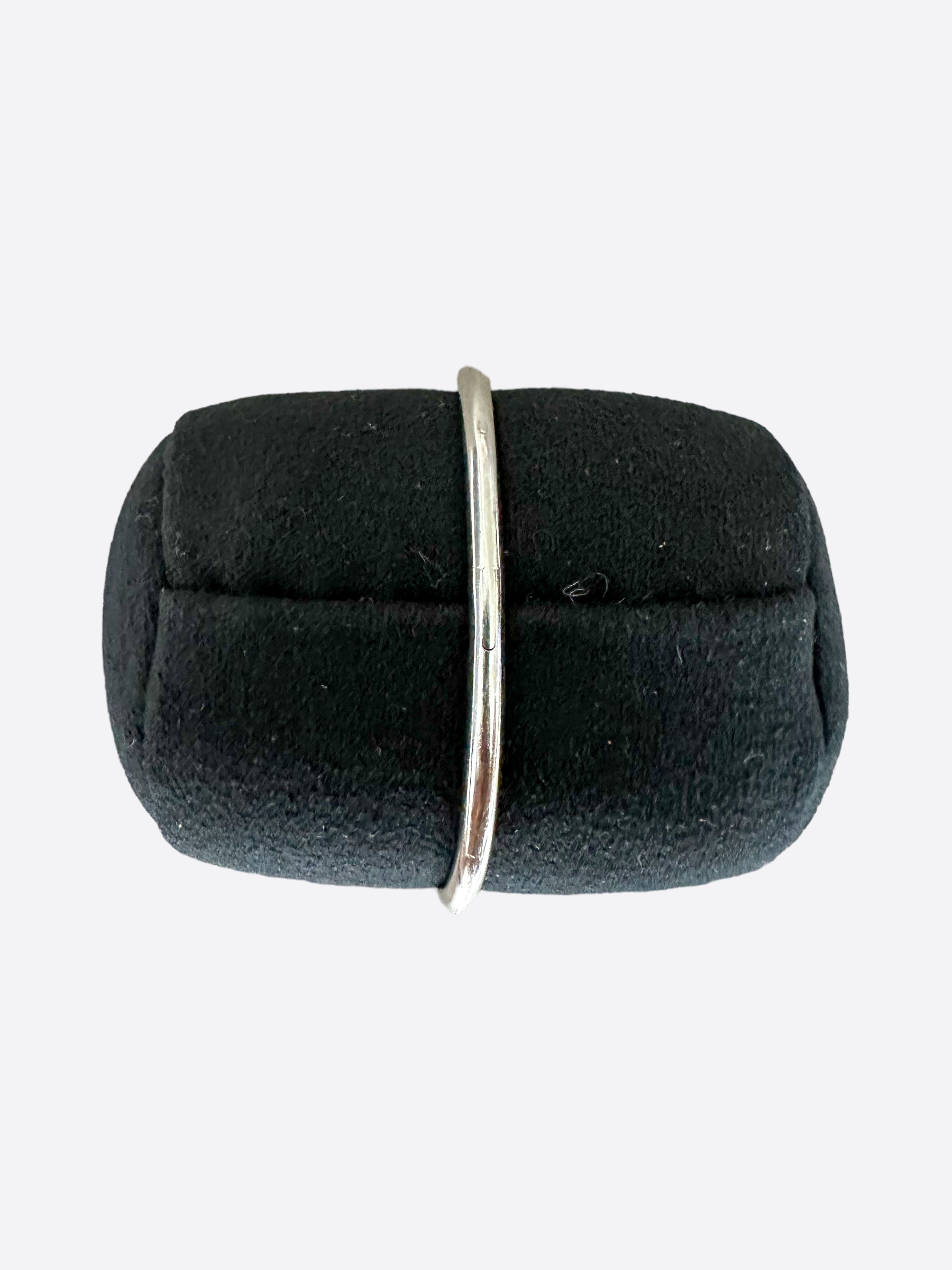 Cartier White Gold Diamond Juste Un Clou Bracelet for Women - Luxury Jewelry Gift for Anniversary, Wedding & Special Occasions