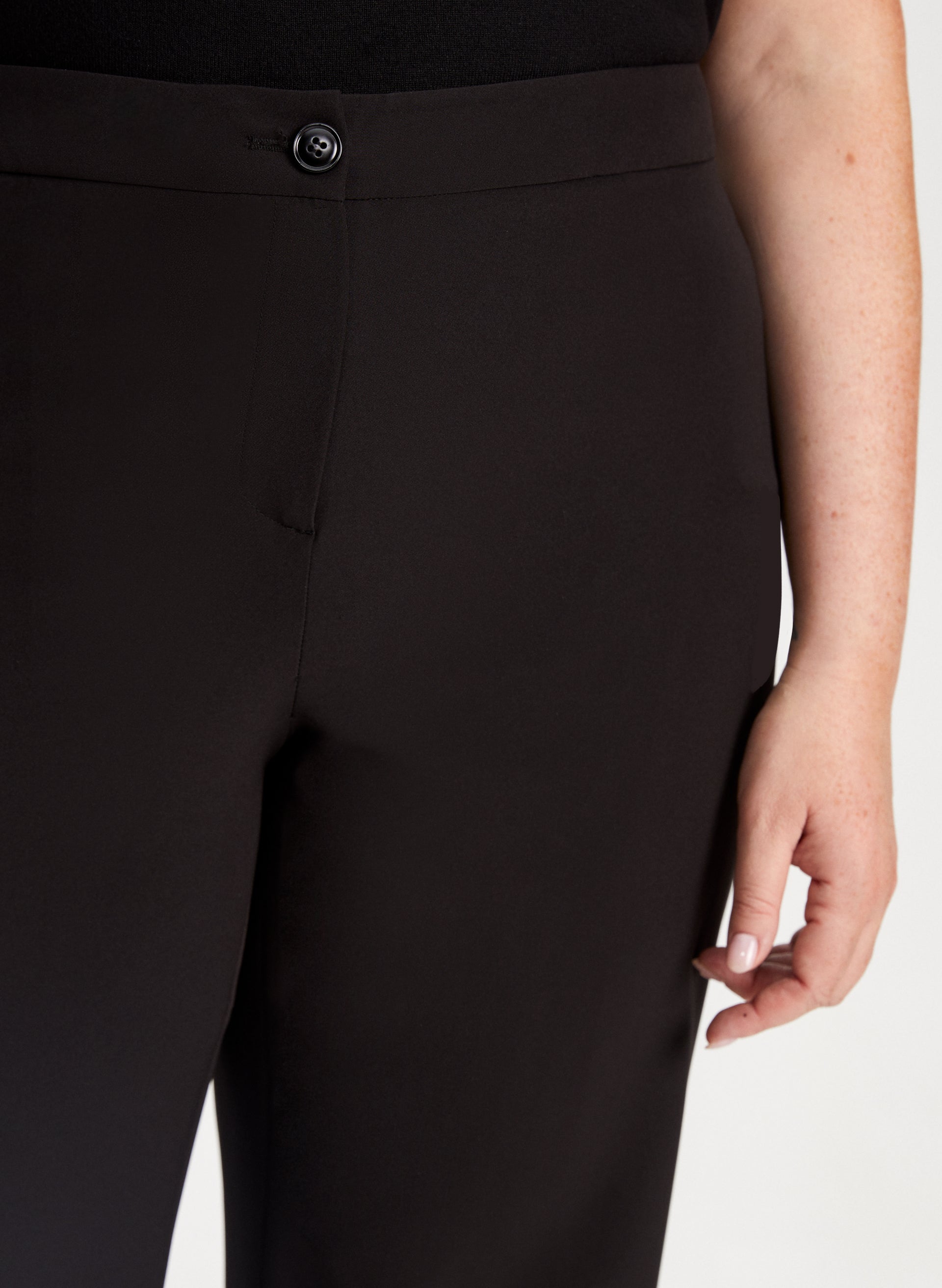 Emma Women's Straight Leg Pants - Classic Fit Regular Length for Work & Casual Wear | Comfortable Office Trousers & Everyday Pants for Women