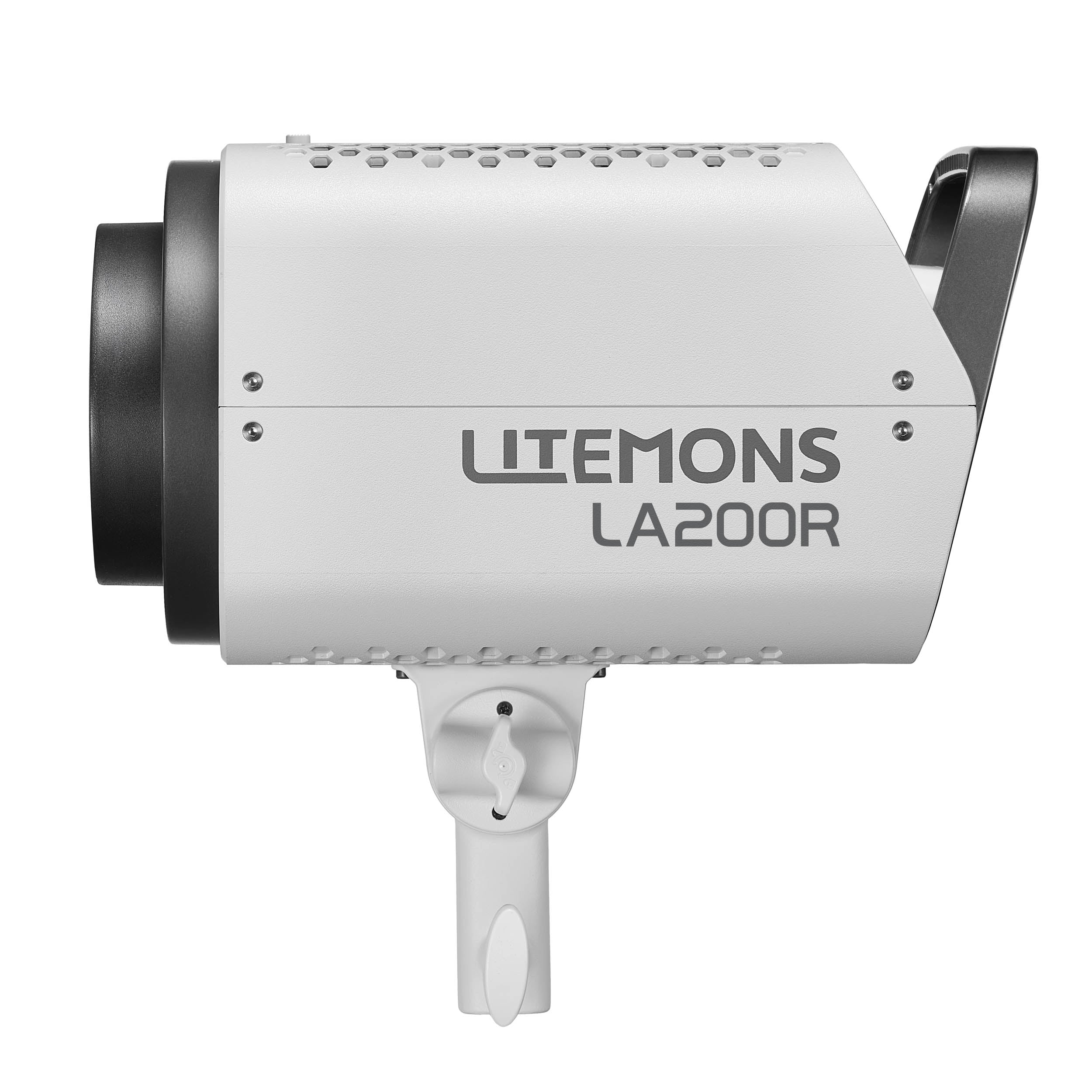 LITEMONS LA200R Full Color RGB COB LED Studio Light - Professional Photography, Video Lighting for YouTube, TikTok, Live Streaming & Studio Productions