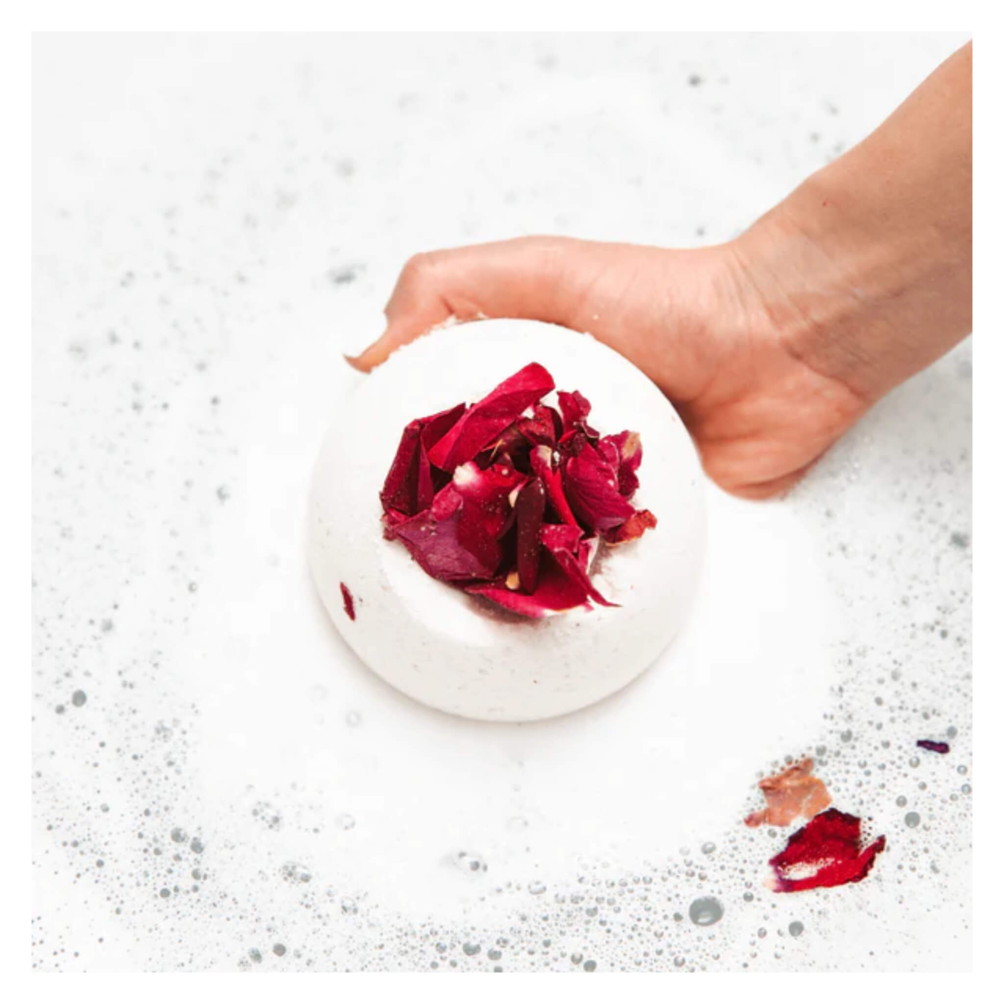 Luxury Bath Bomb Aphrodite - Handmade Spa Gift for Relaxation & Self Care - Perfect for Valentine's Day, Birthday & Anniversary Gifts